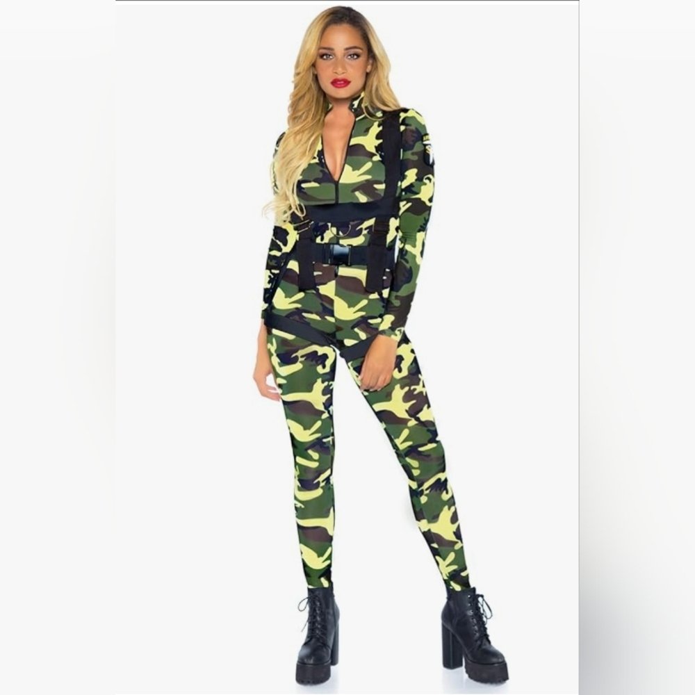 Cosplay / Halloween Pretty Paratrooper Jumpsuit - Women's size Small